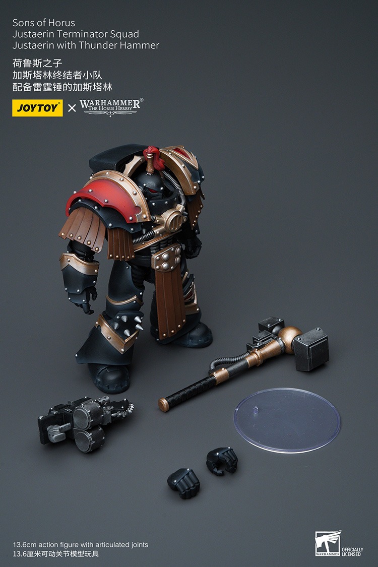 Sons of Horus Justaerin Terminator Squad Justaerin with Thunder Hammer 5 - JoyToy EU Store