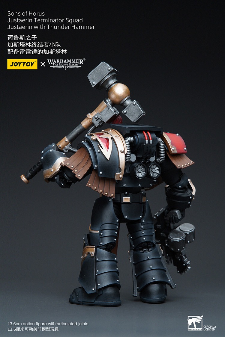 Sons of Horus Justaerin Terminator Squad Justaerin with Thunder Hammer 7 - JoyToy EU Store