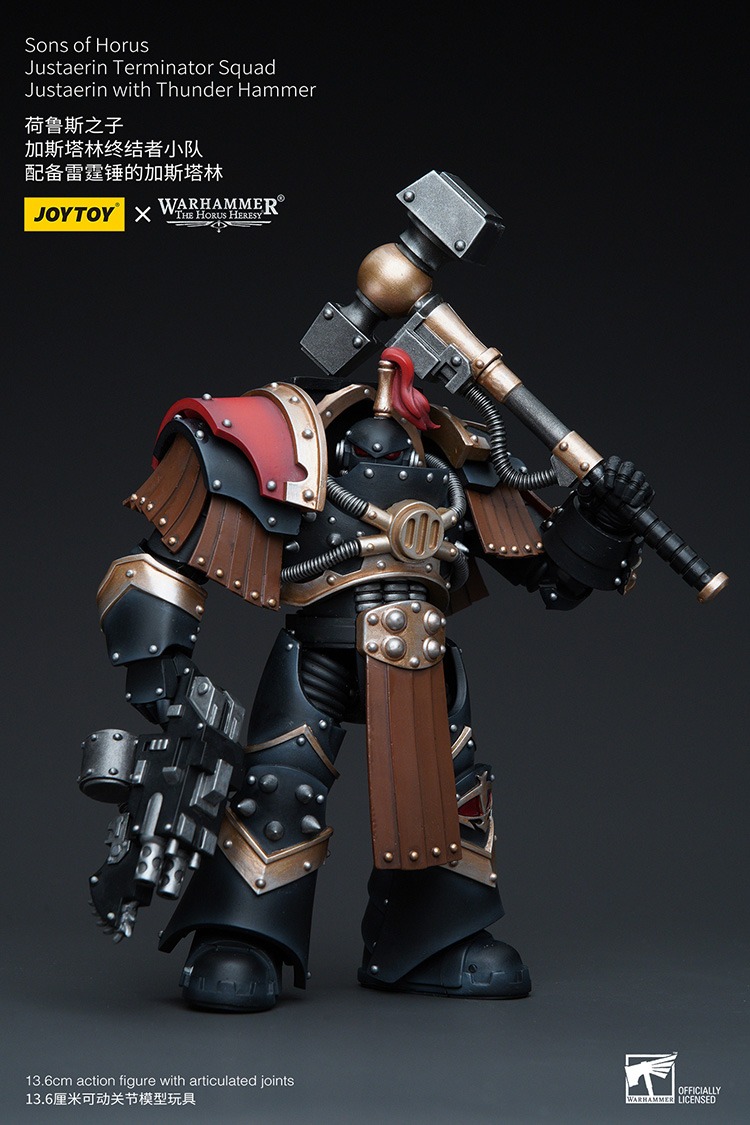 Sons of Horus Justaerin Terminator Squad Justaerin with Thunder Hammer 8 - JoyToy EU Store