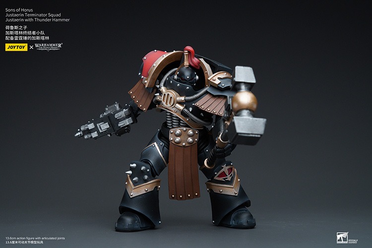 Sons of Horus Justaerin Terminator Squad Justaerin with Thunder Hammer 9 - JoyToy EU Store