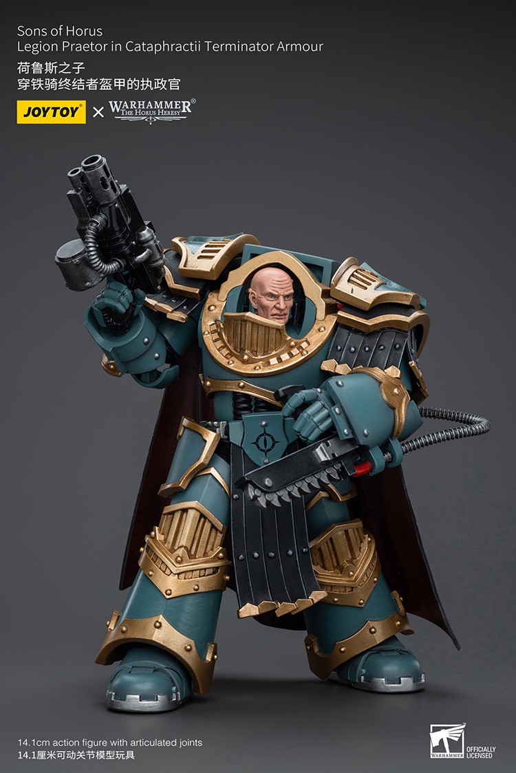 Sons of Horus Legion Praetor in Cataphractii Terminator Armour 1 - JoyToy EU Store