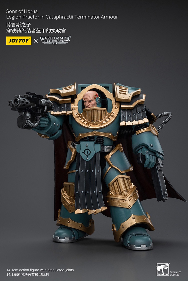 Sons of Horus Legion Praetor in Cataphractii Terminator Armour 3 - JoyToy EU Store