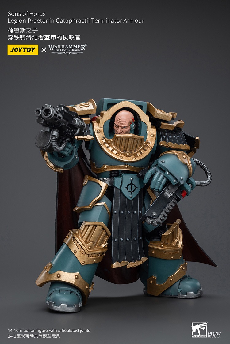 Sons of Horus Legion Praetor in Cataphractii Terminator Armour 6 - JoyToy EU Store