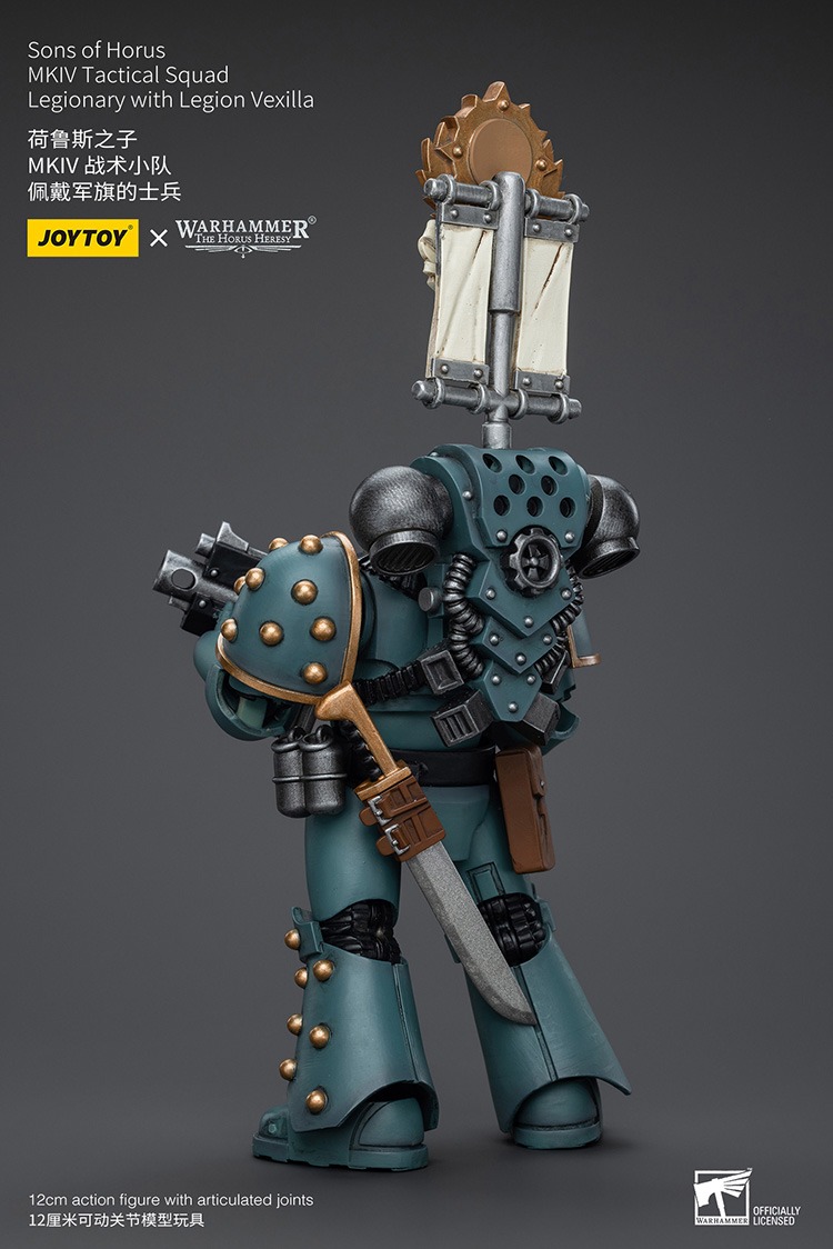 Sons of Horus MKIV Tactical Squad Legionary with Legion Vexilla 6 - JoyToy EU Store