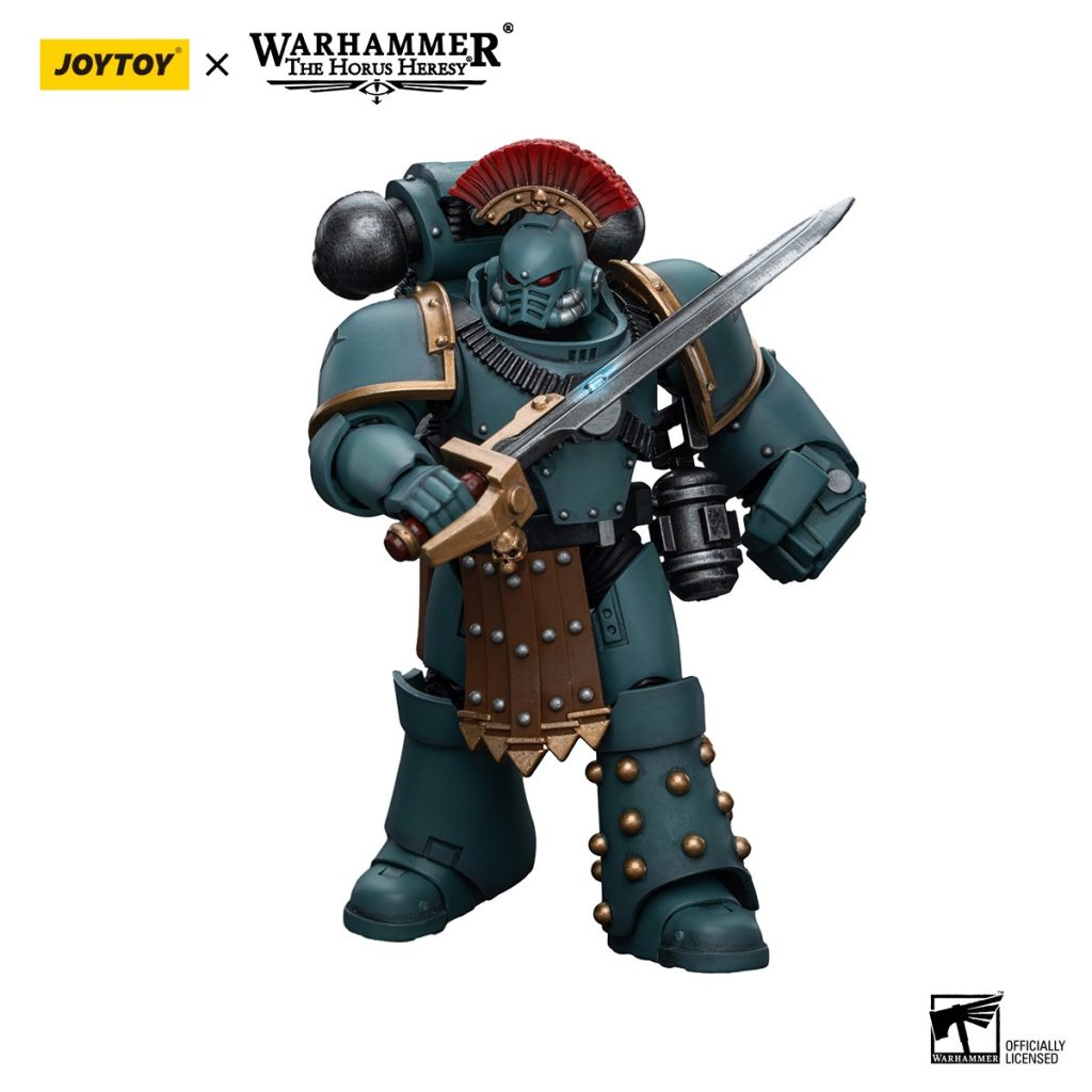 JoyToy WH40K - Sons of Horus MKIV Tactical Squad Sergeant with Power Fist - Image 3