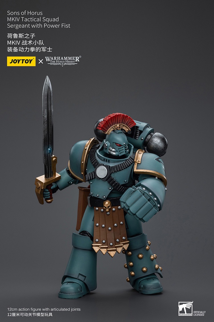 Sons of Horus MKIV Tactical Squad Sergeant with Power Fist 5 - JoyToy EU Store