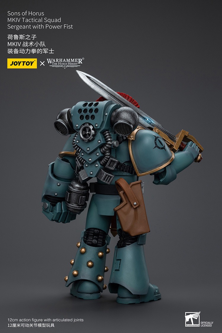 Sons of Horus MKIV Tactical Squad Sergeant with Power Fist 7 - JoyToy EU Store