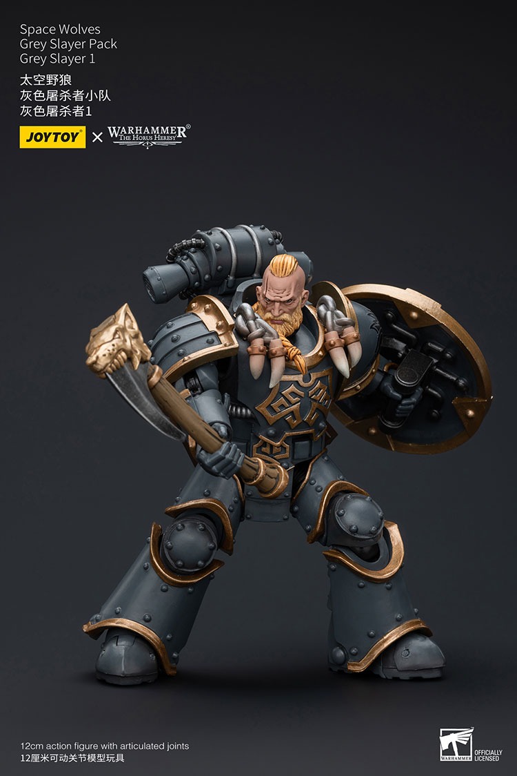 Space Wolves Grey Slayer Pack Grey Slayer 1 11 - JoyToy UK Store