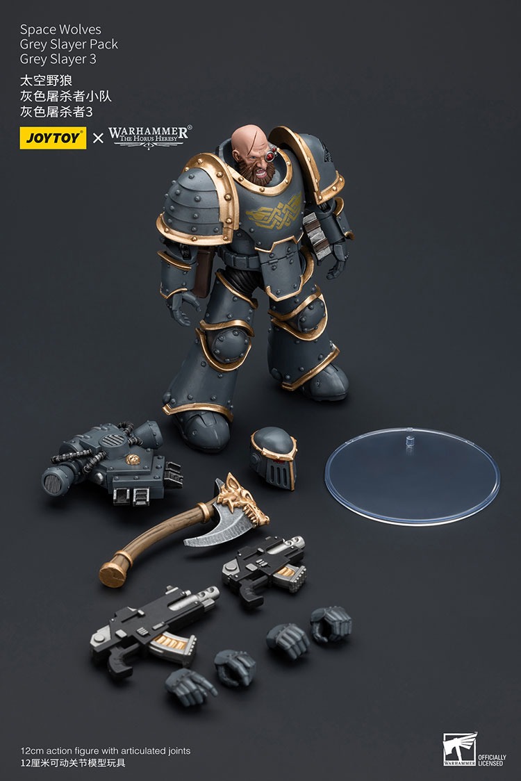 Space Wolves Grey Slayer Pack Grey Slayer 3 5 - JoyToy EU Store