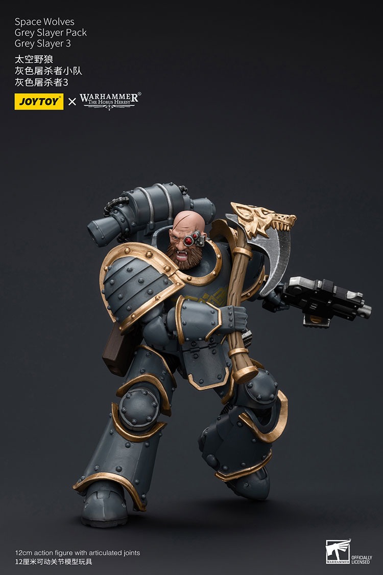 Space Wolves Grey Slayer Pack Grey Slayer 3 8 - JoyToy EU Store
