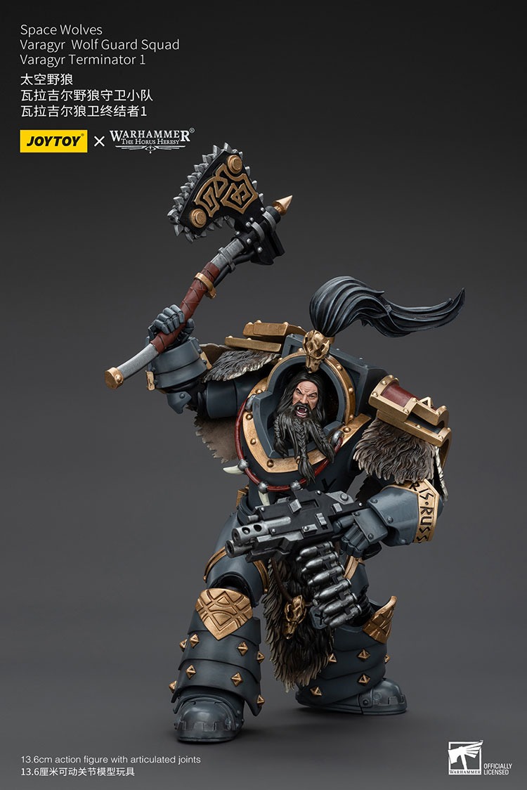 Space Wolves Varagyr Wolf Guard Squad Varagyr Terminator 1 6 - JoyToy EU Store