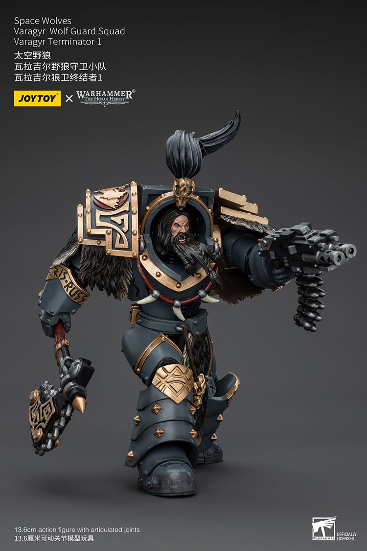Space Wolves Varagyr Wolf Guard Squad Varagyr Terminator 1 9 - JoyToy EU Store
