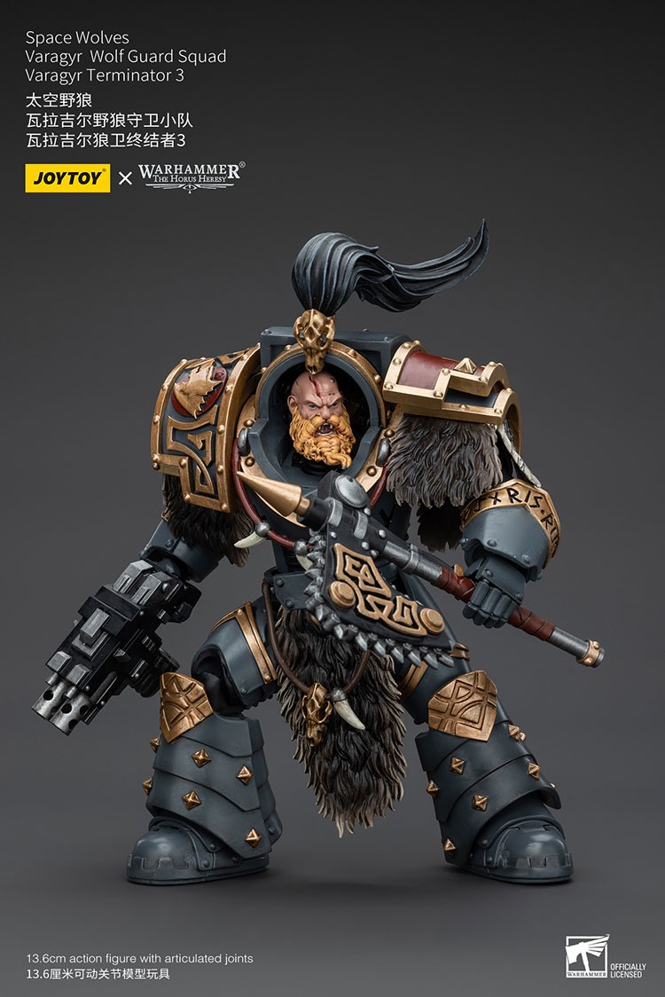 Space Wolves Varagyr Wolf Guard Squad Varagyr Terminator 3 6 - JoyToy EU Store