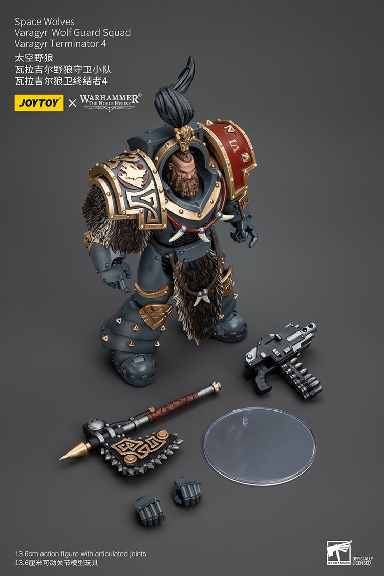Space Wolves Varagyr Wolf Guard Squad Varagyr Terminator 4 5 - JoyToy EU Store