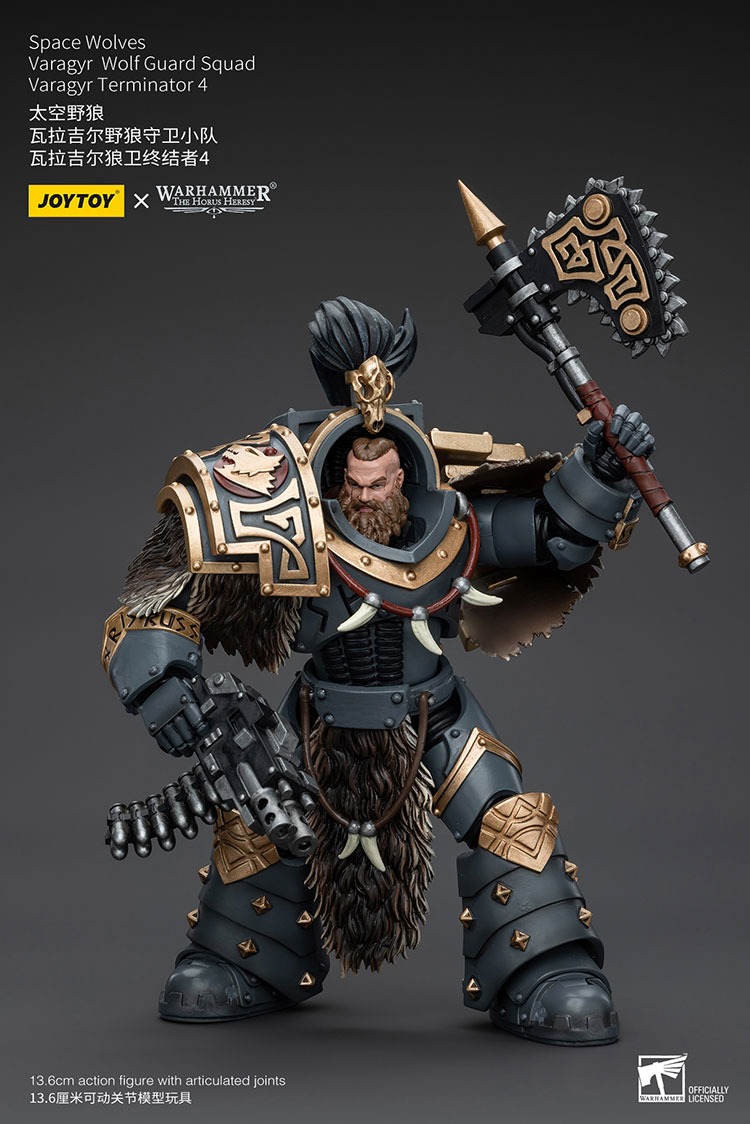 Space Wolves Varagyr Wolf Guard Squad Varagyr Terminator 4 8 - JoyToy EU Store