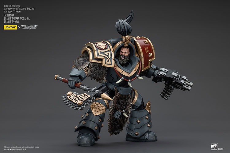 Space Wolves Varagyr Wolf Guard Squad Varagyr Thegn 10 - JoyToy UK Store