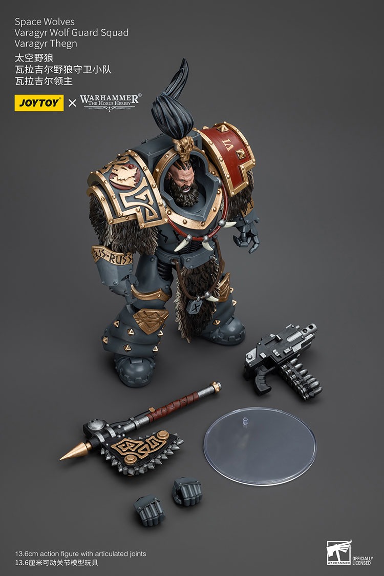 Space Wolves Varagyr Wolf Guard Squad Varagyr Thegn 5 - JoyToy UK Store