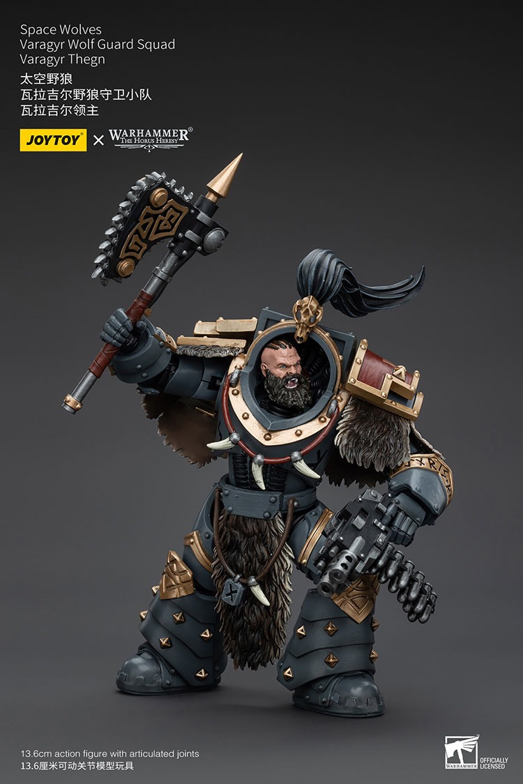 Space Wolves Varagyr Wolf Guard Squad Varagyr Thegn 6 - JoyToy UK Store