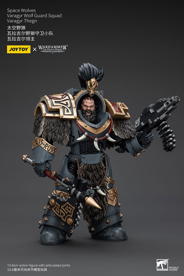 Space Wolves Varagyr Wolf Guard Squad Varagyr Thegn 8 - JoyToy UK Store