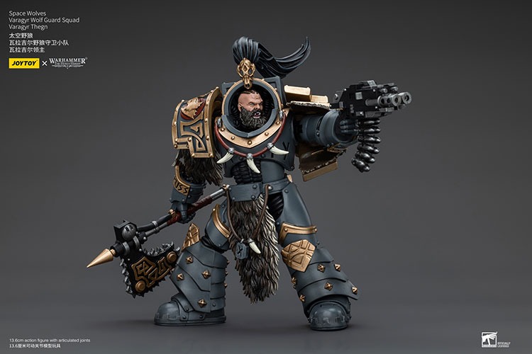 Space Wolves Varagyr Wolf Guard Squad Varagyr Thegn 9 - JoyToy UK Store