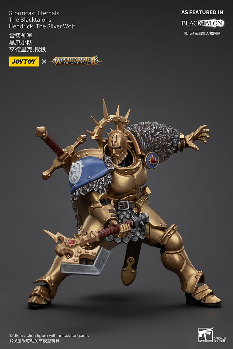 Stormcast EternalsThe Blacktalons Hendrick The Silver Wolf 10 - JoyToy Germany