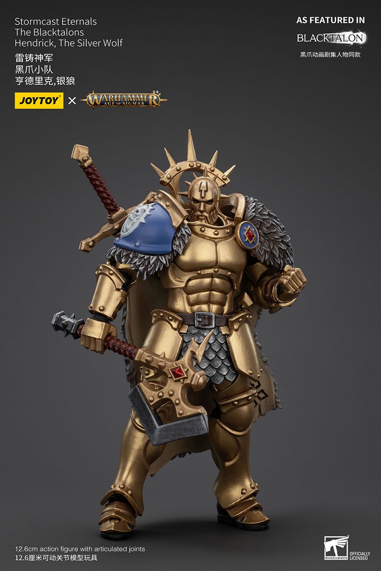 Stormcast EternalsThe Blacktalons Hendrick The Silver Wolf 11 - JoyToy Germany