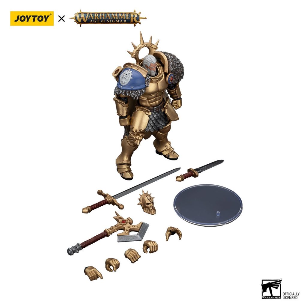 JoyToy WH40K - Stormcast Eternals The Blacktalons Hendrick, The Silver Wolf - Image 6