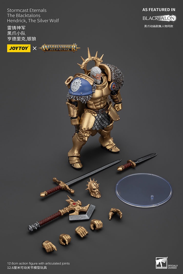 Stormcast EternalsThe Blacktalons Hendrick The Silver Wolf 5 - JoyToy Germany