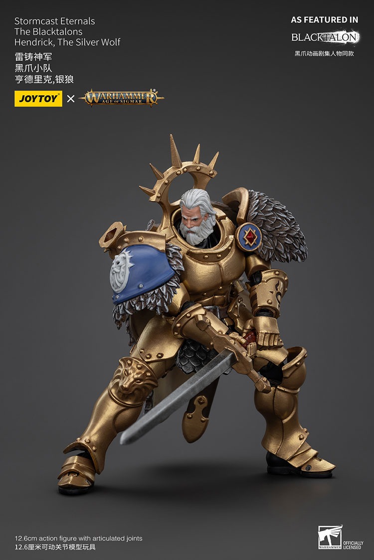 Stormcast EternalsThe Blacktalons Hendrick The Silver Wolf 6 - JoyToy Mart