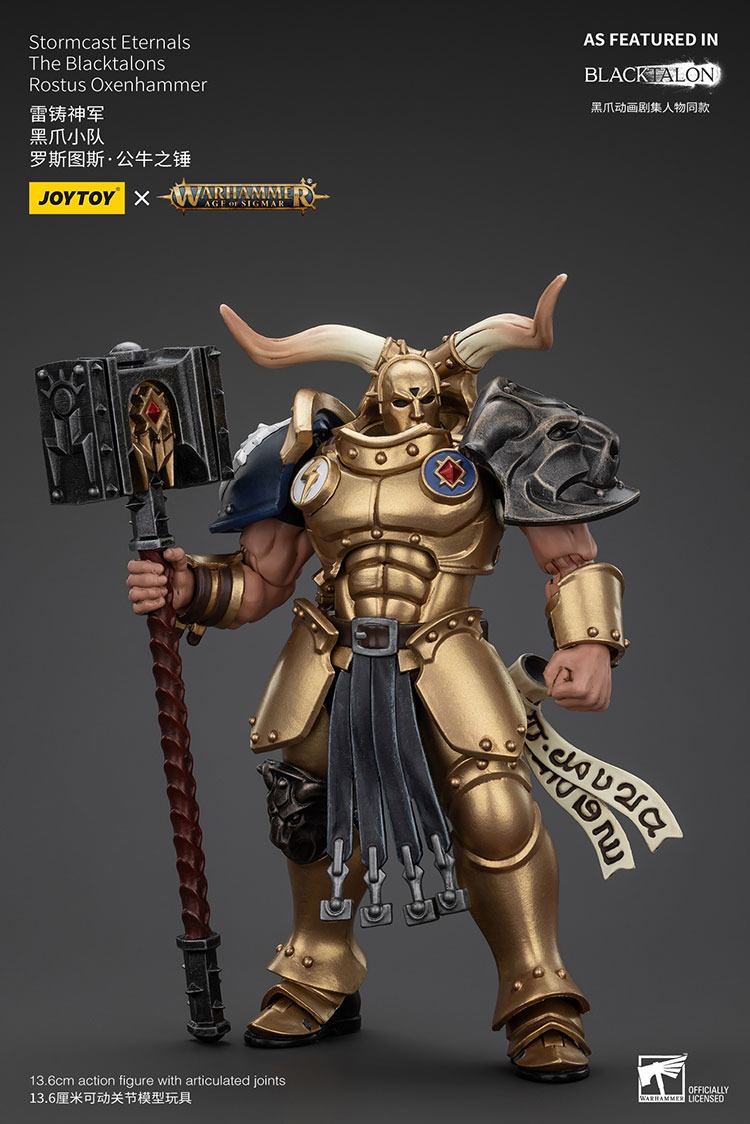 Stormcast EternalsThe Blacktalons Rostus Oxenhammer 10 - JoyToy EU Store