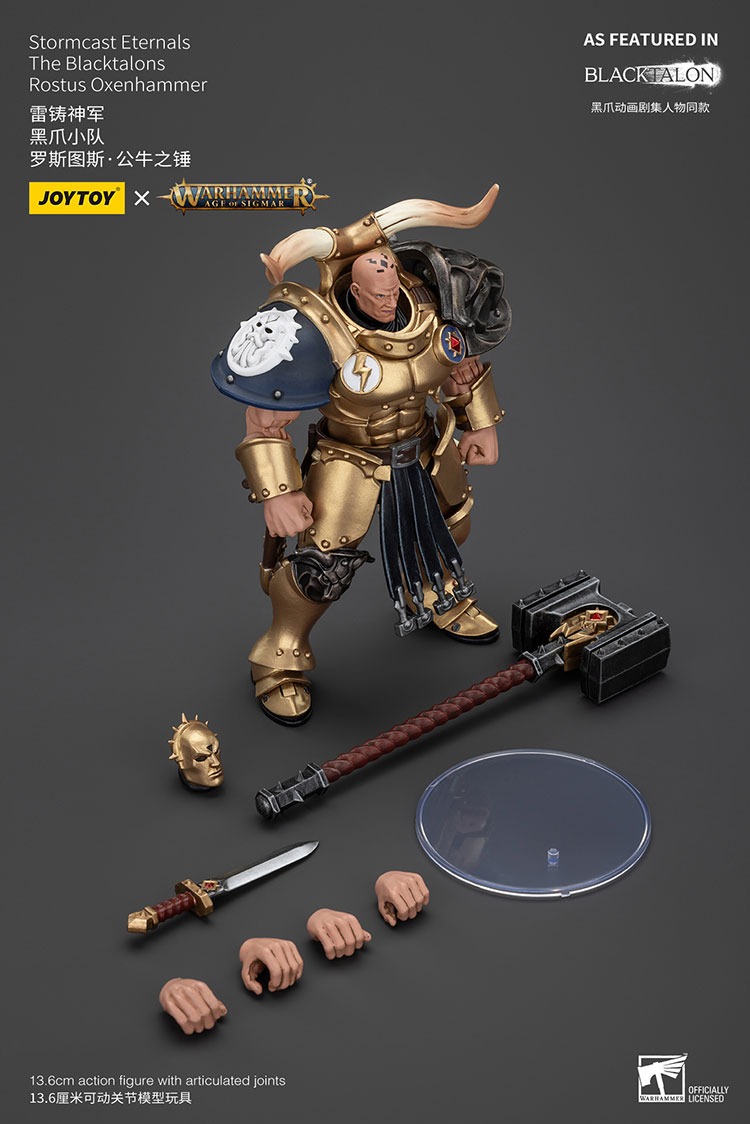 Stormcast EternalsThe Blacktalons Rostus Oxenhammer 5 - JoyToy Germany