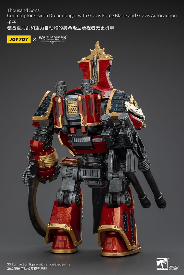 Thousand Sons Contemptor Osiron Dreadnought with Gravis Force Blade and Gravis Autocannon 4 - JoyToy EU Store