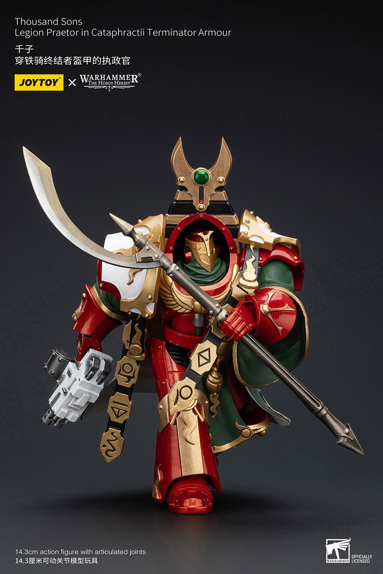 Thousand Sons Legion Praetor in Cataphractii Terminator Armour 1 - JoyToy EU Store
