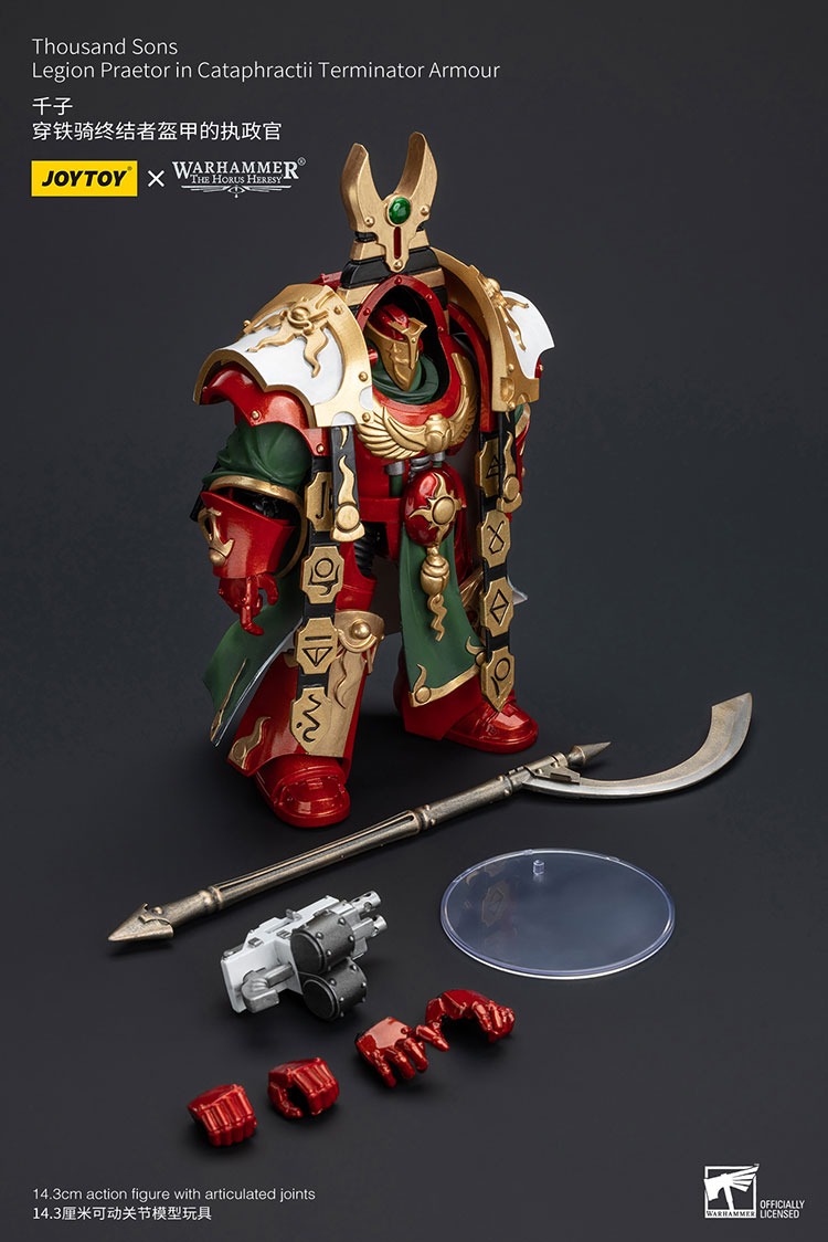 Thousand Sons Legion Praetor in Cataphractii Terminator Armour 2 - JoyToy EU Store
