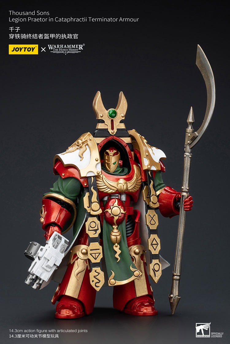 Thousand Sons Legion Praetor in Cataphractii Terminator Armour 3 - JoyToy EU Store