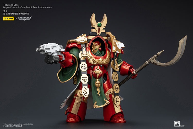 Thousand Sons Legion Praetor in Cataphractii Terminator Armour 6 - JoyToy EU Store