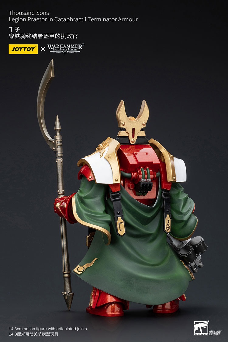 Thousand Sons Legion Praetor in Cataphractii Terminator Armour - JoyToy EU Store