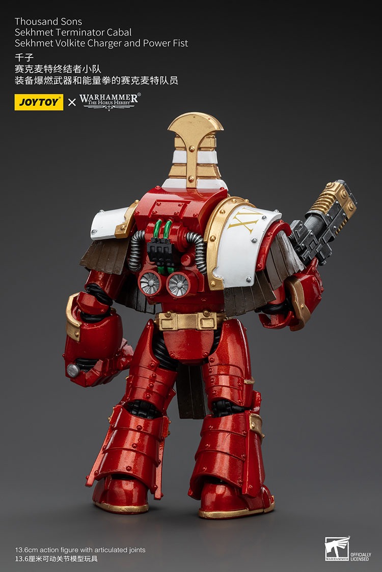 Thousand Sons Sekhmet Terminator Cabal Sekhmet Volkite Charger And Power Fist 8 - JoyToy UK Store