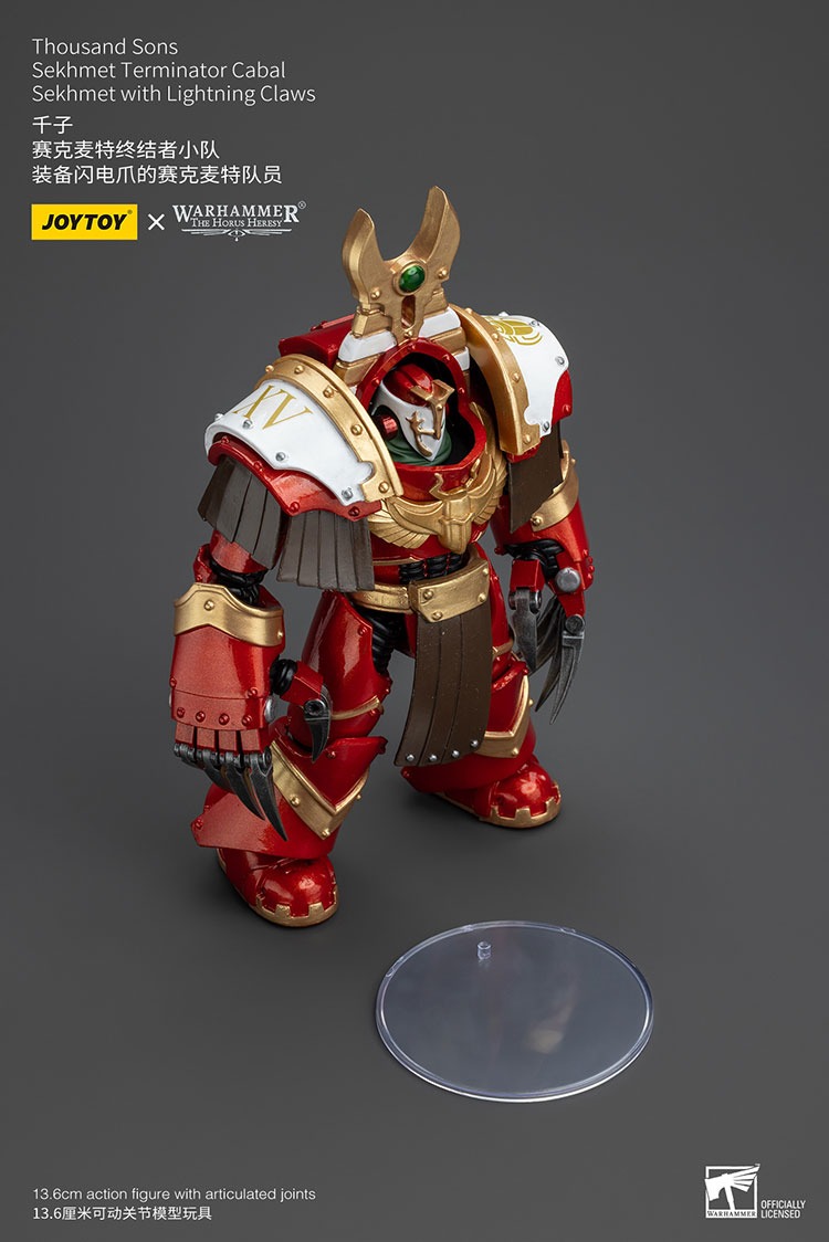 Thousand Sons Sekhmet Terminator Cabal Sekhmet with Lightning Claws 6 - JoyToy EU Store