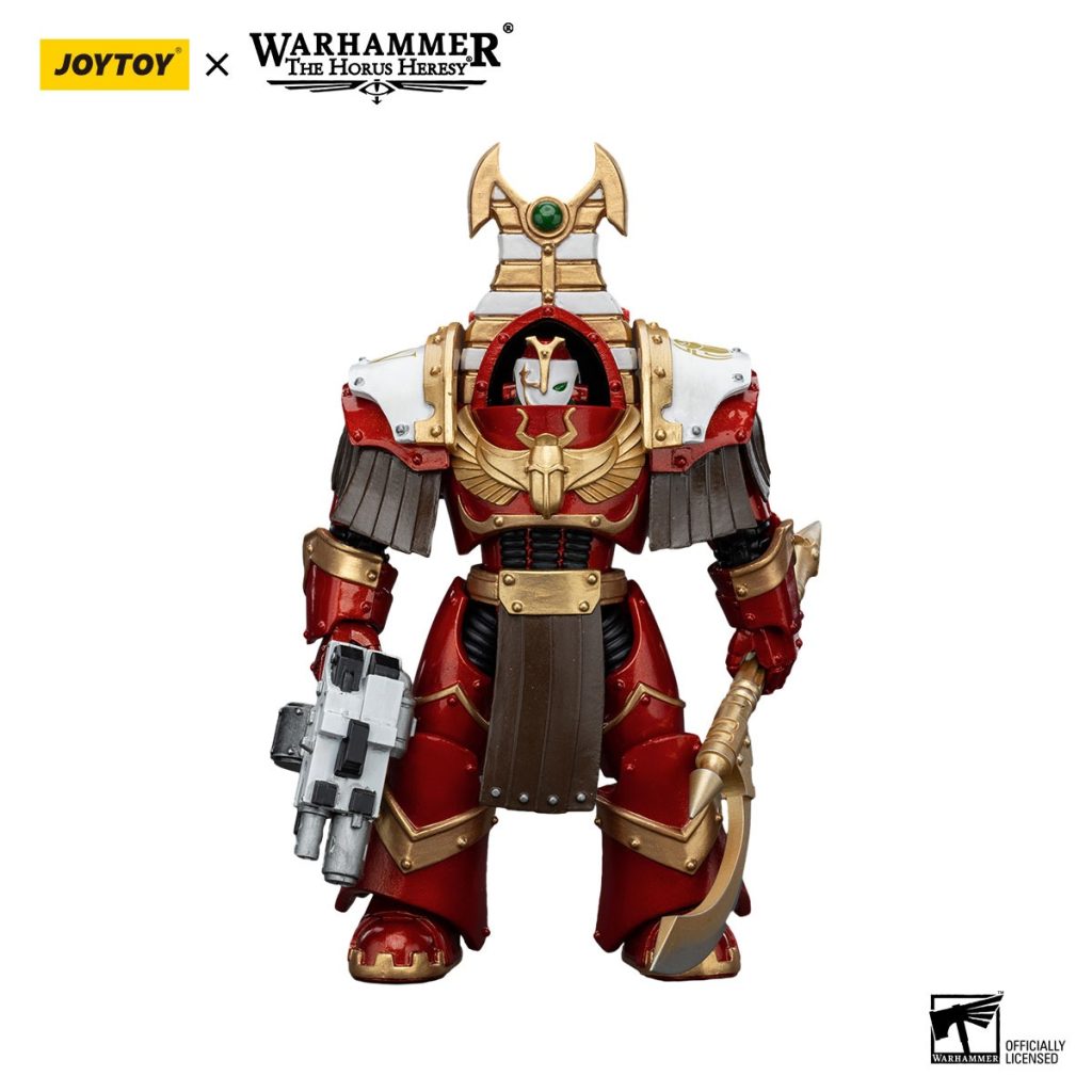 JoyToy WH40K - Thousand Sons Sekhmet With Combi-Melta And Achea Force Weapon - Image 5