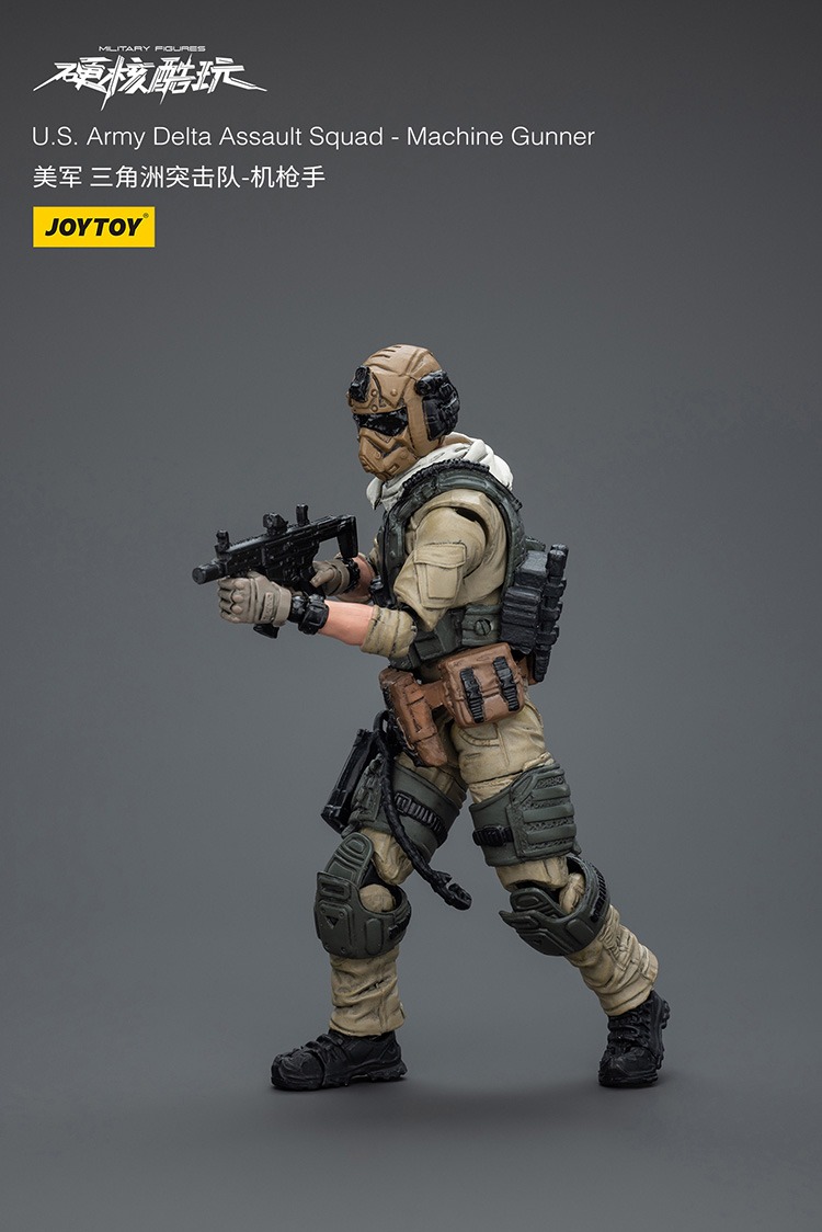 U.S. Army Delta Assault Squad Machine Gunner 6 - JoyToy EU Store