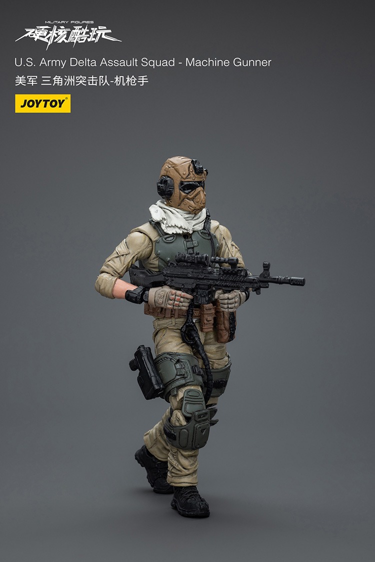 U.S. Army Delta Assault Squad Machine Gunner 7 - JoyToy EU Store