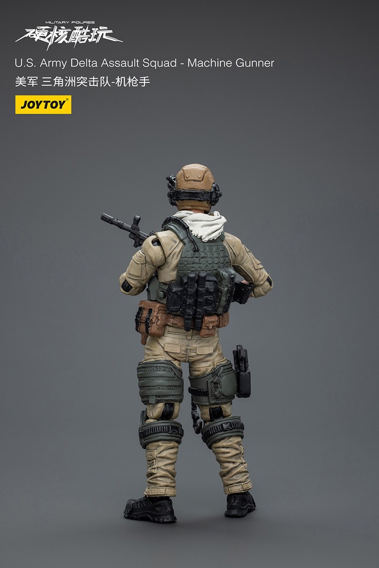 U.S. Army Delta Assault Squad Machine Gunner 8 - JoyToy EU Store