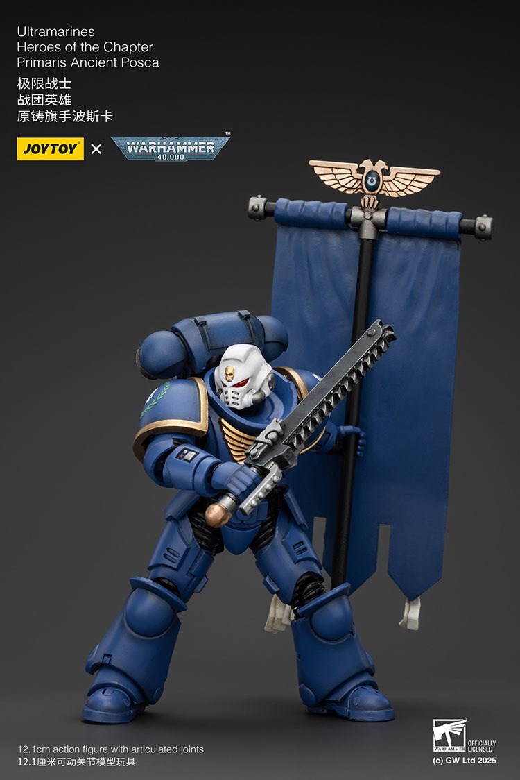 Ultramarines Heroes of the Chapter Primaris Ancient Posca 1 - JoyToy EU Store