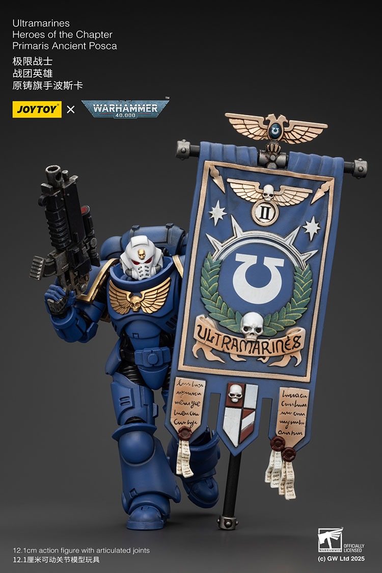 Ultramarines Heroes of the Chapter Primaris Ancient Posca 4 - JoyToy EU Store