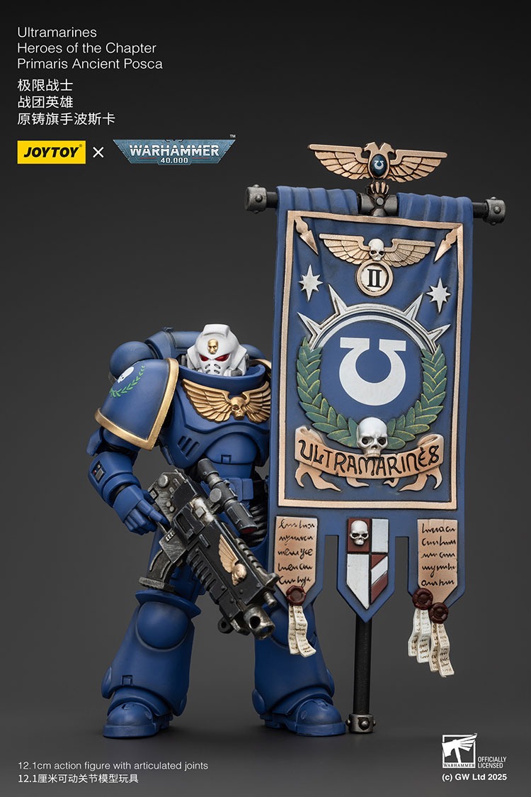 Ultramarines Heroes of the Chapter Primaris Ancient Posca 7 - JoyToy EU Store