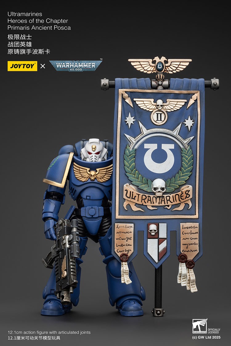 Ultramarines Heroes of the Chapter Primaris Ancient Posca 8 - JoyToy EU Store