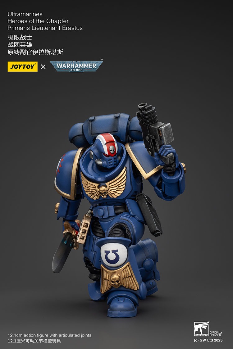Ultramarines Heroes of the Chapter Primaris Lieutenant Erastus 2 - JoyToy EU Store
