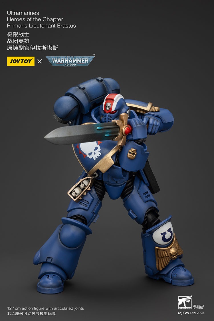 Ultramarines Heroes of the Chapter Primaris Lieutenant Erastus 3 - JoyToy EU Store