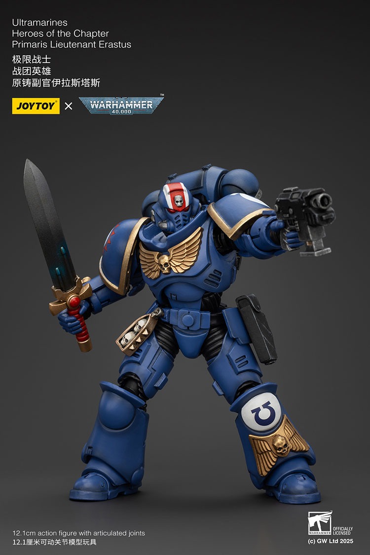 Ultramarines Heroes of the Chapter Primaris Lieutenant Erastus 4 - JoyToy EU Store
